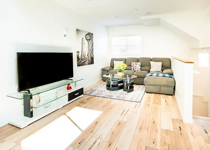 Unique 3-Level Loft With One Bedroom & Two Full Bathroom
